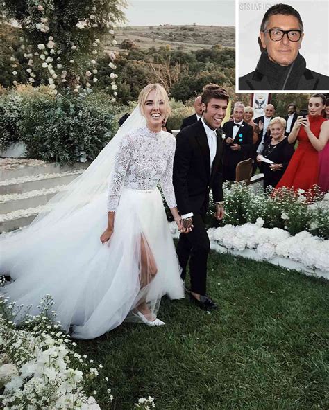 Stefano Gabbana calls blogger Chiara Ferragni's Dior wedding 